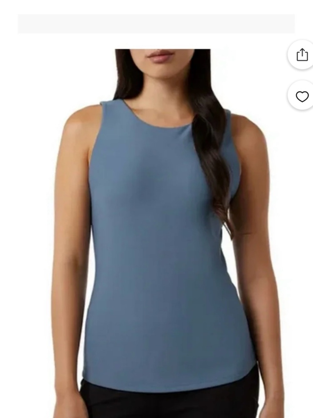 32 Degrees Sleeveless Crewneck Tank - Blue